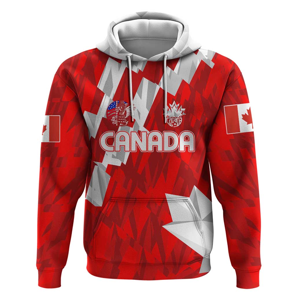 Canada Soccer 2024 Hoodie Canucks The Reds - Wonder Print Shop