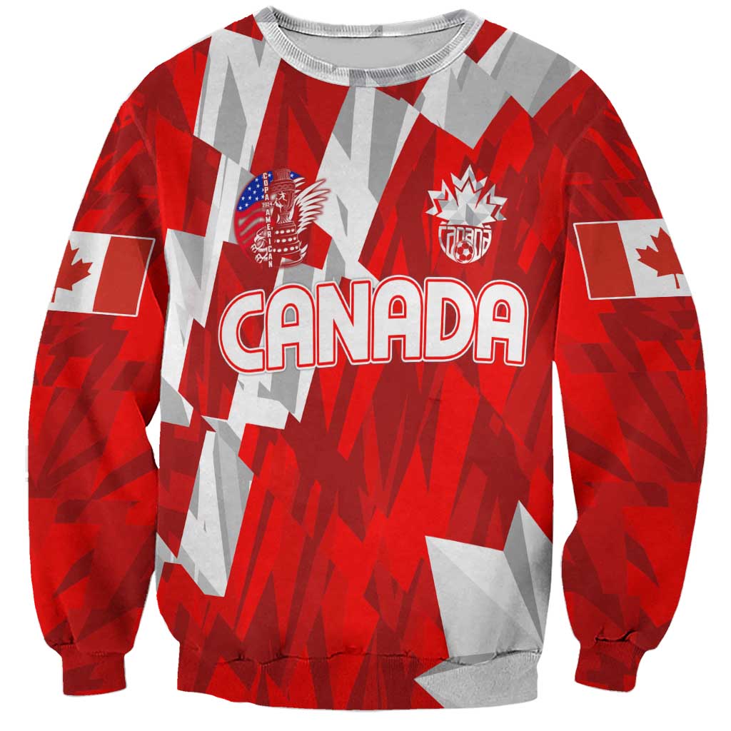 Canada Soccer 2024 Sweatshirt Canucks The Reds