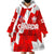 Canada Soccer 2024 Wearable Blanket Hoodie Canucks The Reds - Wonder Print Shop