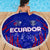 Ecuador Football 2024 Beach Blanket La Tricolor - Wonder Print Shop