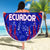 Ecuador Football 2024 Beach Blanket La Tricolor - Wonder Print Shop