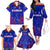 Ecuador Football 2024 Family Matching Off The Shoulder Long Sleeve Dress and Hawaiian Shirt La Tricolor - Wonder Print Shop