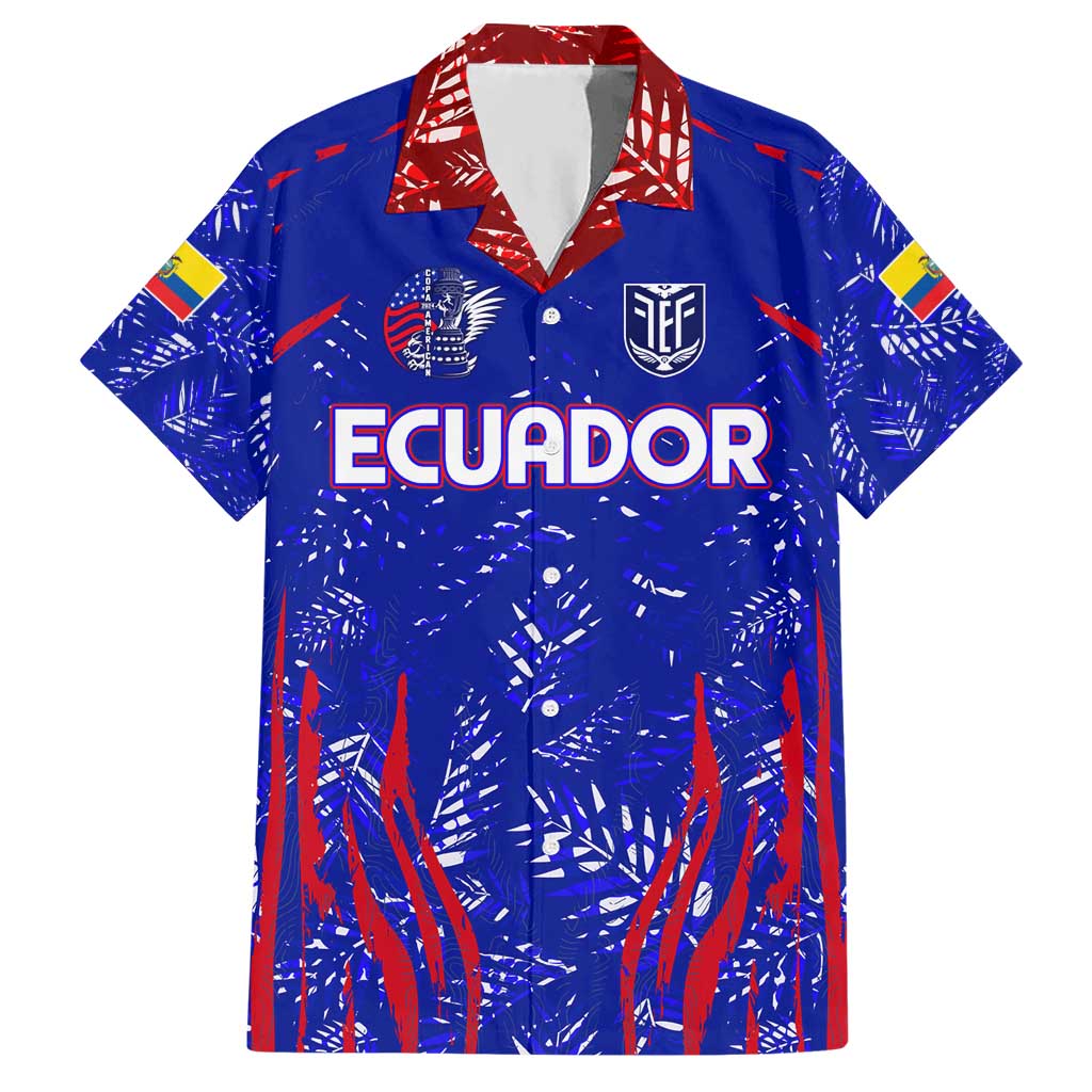 Ecuador Football 2024 Hawaiian Shirt La Tricolor - Wonder Print Shop