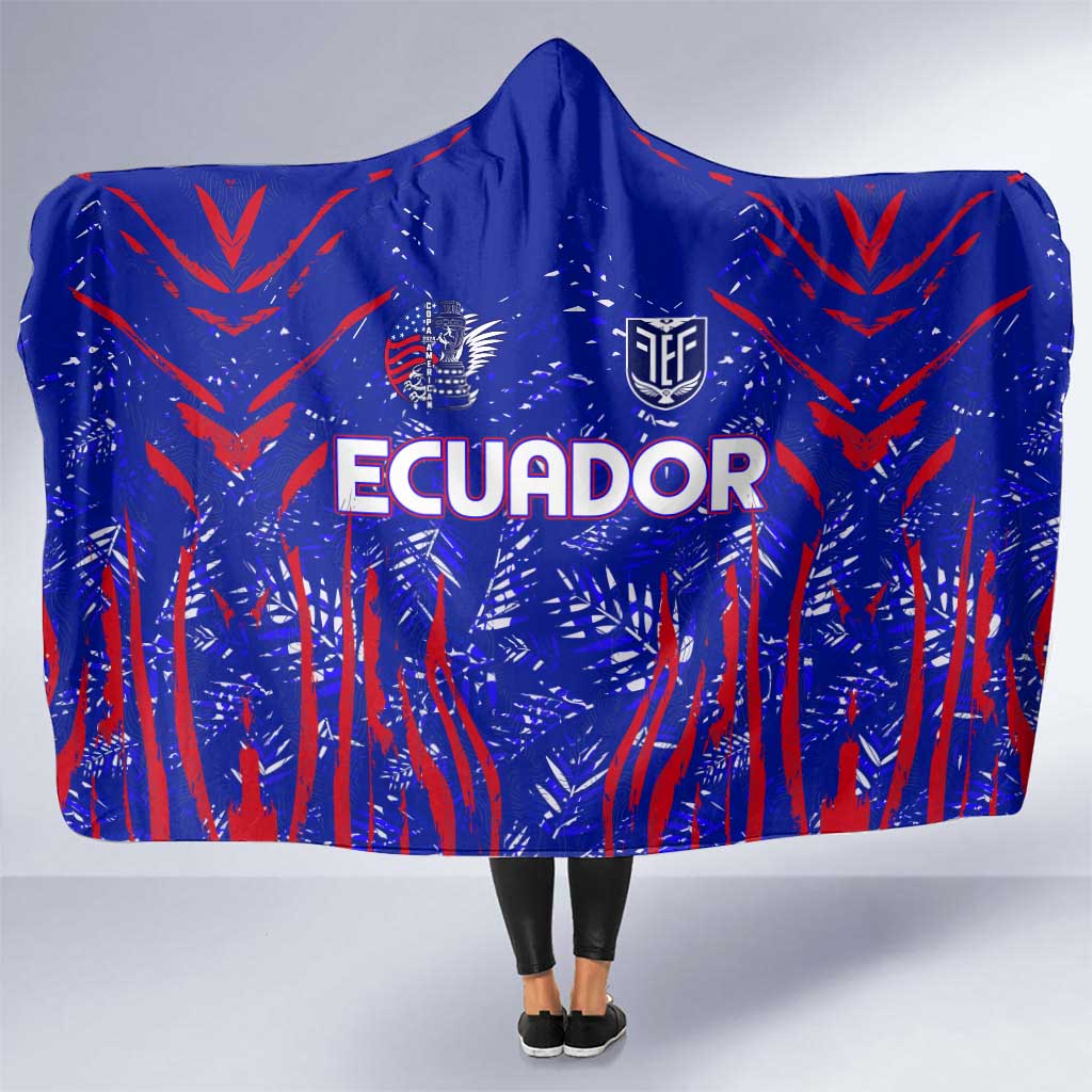 Ecuador Football 2024 Hooded Blanket La Tricolor