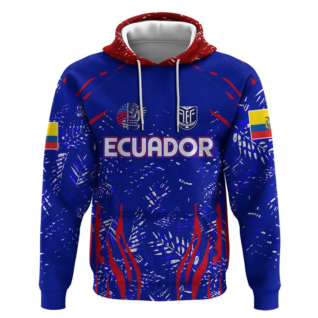 Ecuador Football 2024 Hoodie La Tricolor - Wonder Print Shop