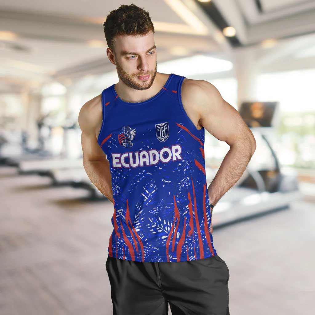 Ecuador Football 2024 Men Tank Top La Tricolor - Wonder Print Shop