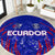 Ecuador Football 2024 Round Carpet La Tricolor