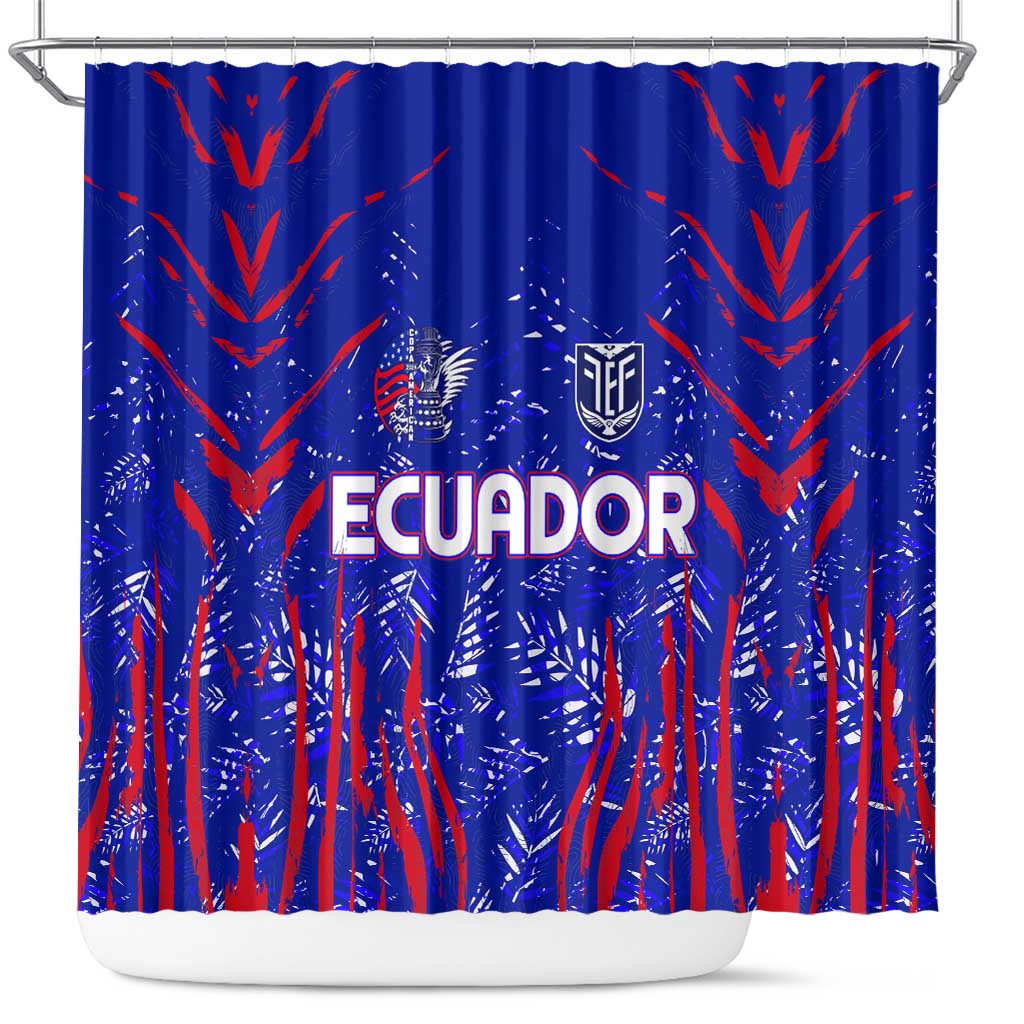 Ecuador Football 2024 Shower Curtain La Tricolor