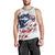 American Flag Skull Men Tank Top - Wonder Print Shop