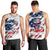 American Flag Skull Men Tank Top - Wonder Print Shop