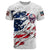 American Flag Skull T Shirt - Wonder Print Shop