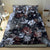 Skulls Roses And White Snakes Bedding Set - Wonder Print Shop