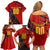 Personalized Belgium Football 2024 Family Matching Off Shoulder Short Dress and Hawaiian Shirt Trophy Wing Style - Wonder Print Shop