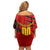 Personalized Belgium Football 2024 Family Matching Off Shoulder Short Dress and Hawaiian Shirt Trophy Wing Style - Wonder Print Shop