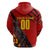 Personalized Belgium Football 2024 Hoodie Trophy Wing Style - Wonder Print Shop