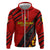 Personalized Belgium Football 2024 Hoodie Trophy Wing Style - Wonder Print Shop