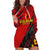 Personalized Belgium Football 2024 Hoodie Dress Trophy Wing Style - Wonder Print Shop