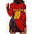 Personalized Belgium Football 2024 Hoodie Dress Trophy Wing Style - Wonder Print Shop