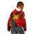 Personalized Belgium Football 2024 Kid Hoodie Trophy Wing Style - Wonder Print Shop