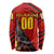 Personalized Belgium Football 2024 Long Sleeve Shirt Trophy Wing Style - Wonder Print Shop