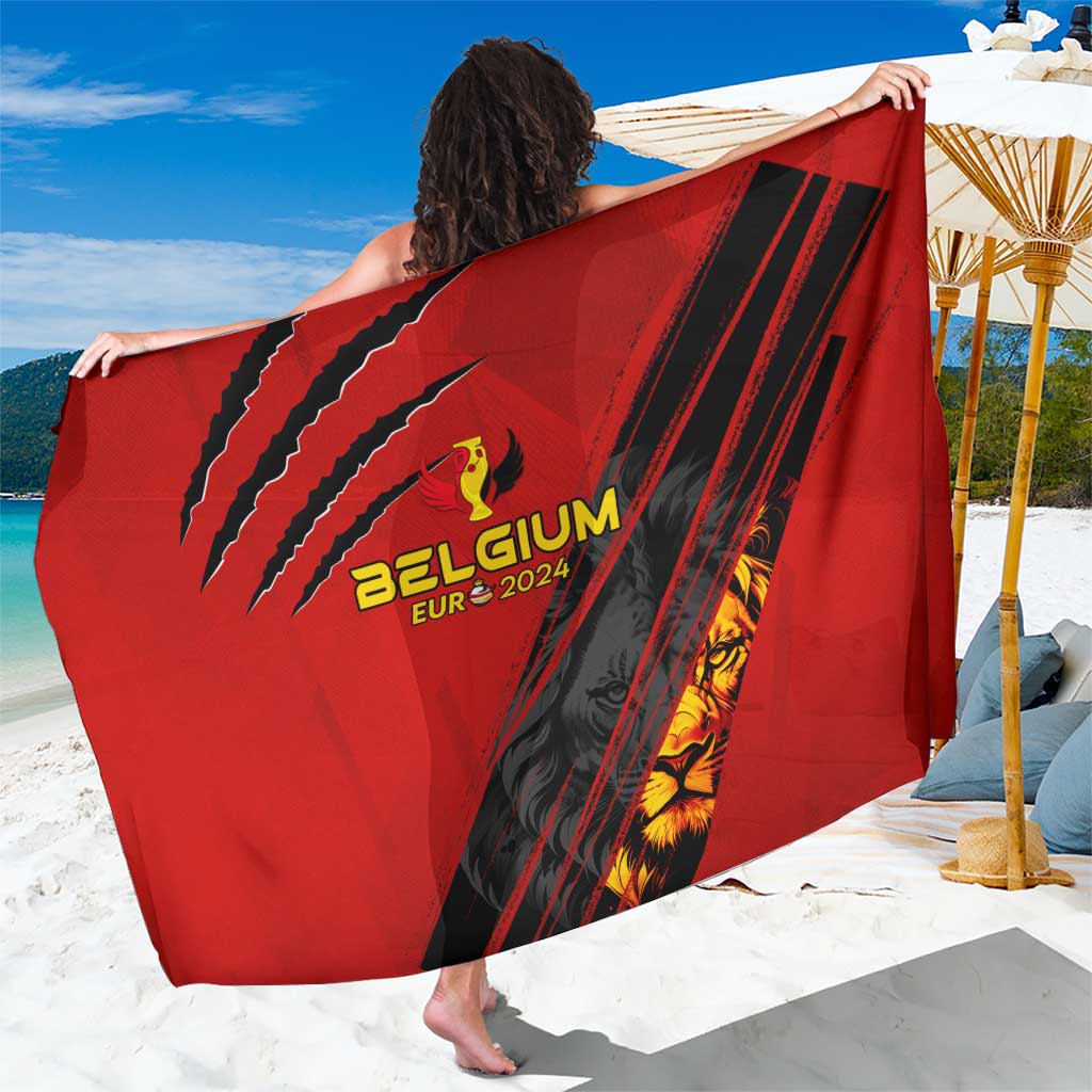 Belgium Football 2024 Sarong Trophy Wing Style - Wonder Print Shop