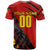 Personalized Belgium Football 2024 T Shirt Trophy Wing Style - Wonder Print Shop