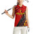 Personalized Belgium Football 2024 Women Sleeveless Polo Shirt Trophy Wing Style - Wonder Print Shop