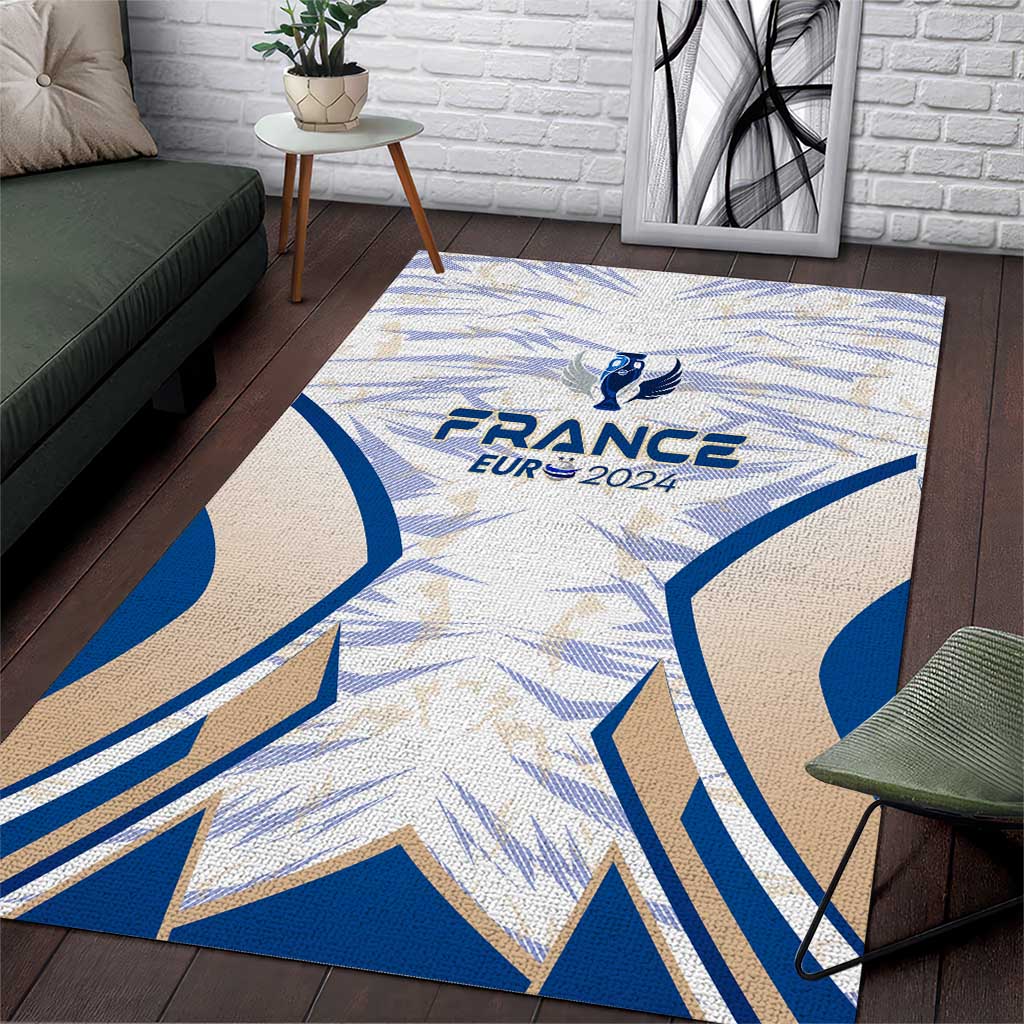 France Football 2024 Area Rug Trophy Wing Style - Wonder Print Shop