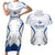 Personalized France Football 2024 Couples Matching Short Sleeve Bodycon Dress and Hawaiian Shirt Trophy Wing Style - Wonder Print Shop