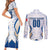 Personalized France Football 2024 Couples Matching Short Sleeve Bodycon Dress and Long Sleeve Button Shirt Trophy Wing Style - Wonder Print Shop