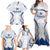 Personalized France Football 2024 Family Matching Off Shoulder Maxi Dress and Hawaiian Shirt Trophy Wing Style - Wonder Print Shop