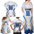 Personalized France Football 2024 Family Matching Off Shoulder Maxi Dress and Hawaiian Shirt Trophy Wing Style - Wonder Print Shop