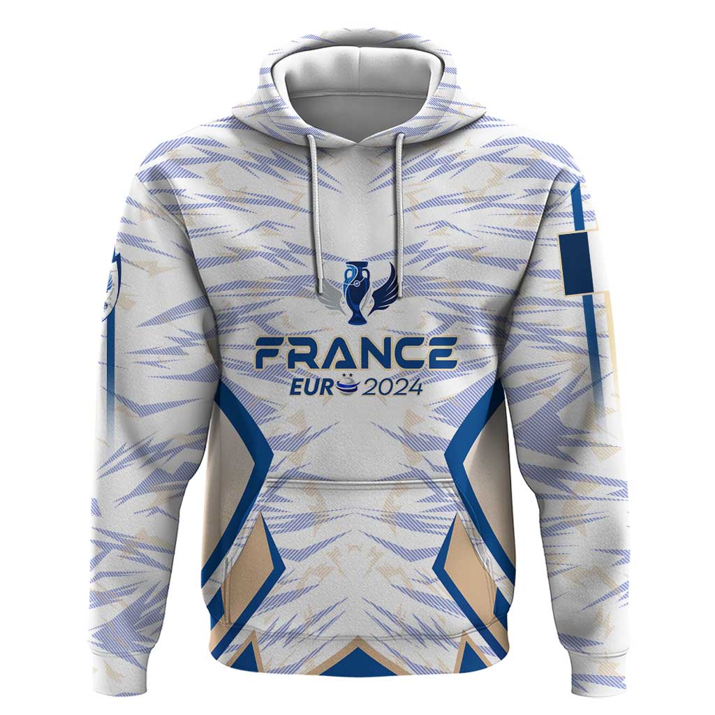 Personalized France Football 2024 Hoodie Trophy Wing Style - Wonder Print Shop