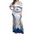 Personalized France Football 2024 Off Shoulder Maxi Dress Trophy Wing Style - Wonder Print Shop