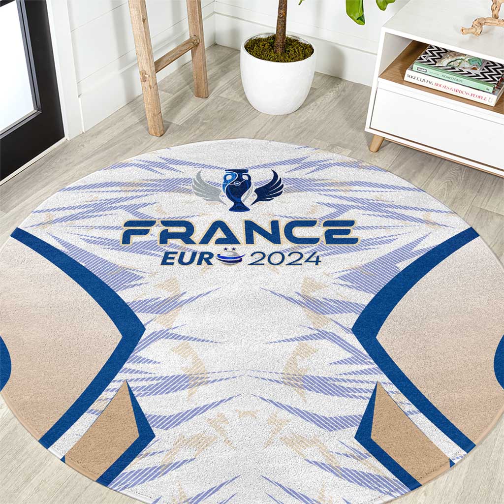 France Football 2024 Round Carpet Trophy Wing Style