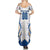 Personalized France Football 2024 Summer Maxi Dress Trophy Wing Style - Wonder Print Shop