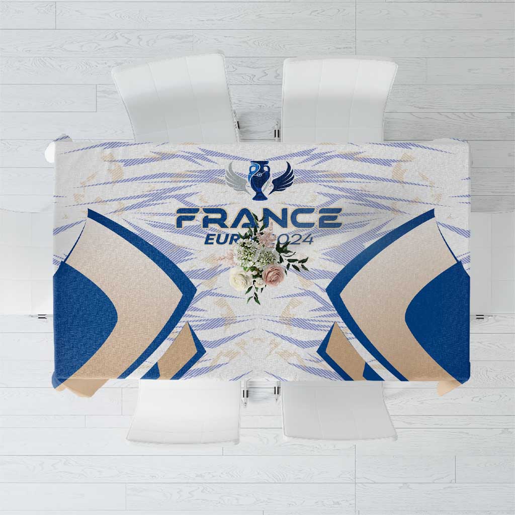 France Football 2024 Tablecloth Trophy Wing Style - Wonder Print Shop