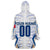 Personalized France Football 2024 Wearable Blanket Hoodie Trophy Wing Style - Wonder Print Shop