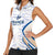 Personalized France Football 2024 Women Sleeveless Polo Shirt Trophy Wing Style - Wonder Print Shop