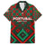 Personalized Portugal Football 2024 Family Matching Long Sleeve Bodycon Dress and Hawaiian Shirt Trophy Wing Style - Wonder Print Shop