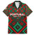 Personalized Portugal Football 2024 Family Matching Off The Shoulder Long Sleeve Dress and Hawaiian Shirt Trophy Wing Style - Wonder Print Shop