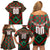 Personalized Portugal Football 2024 Family Matching Off Shoulder Short Dress and Hawaiian Shirt Trophy Wing Style - Wonder Print Shop