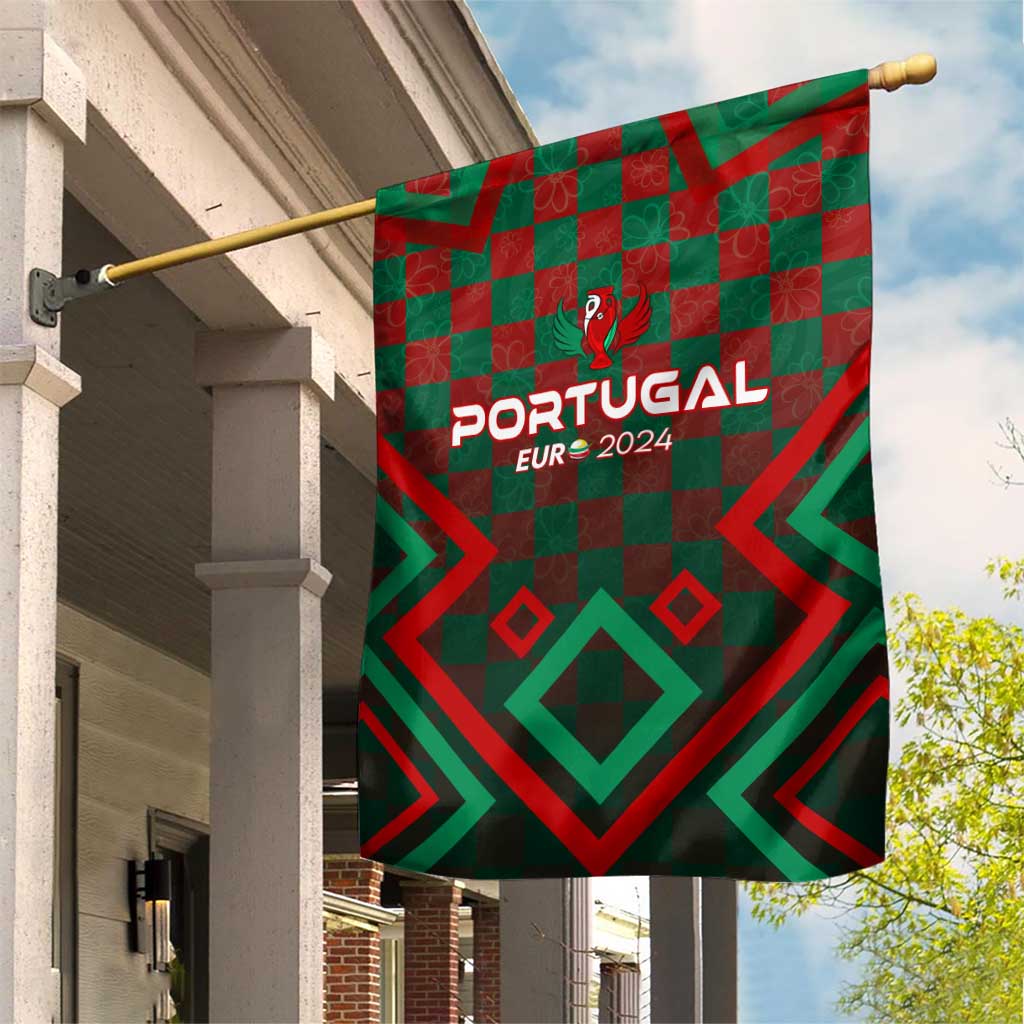 Portugal Football 2024 Garden Flag Trophy Wing Style - Wonder Print Shop