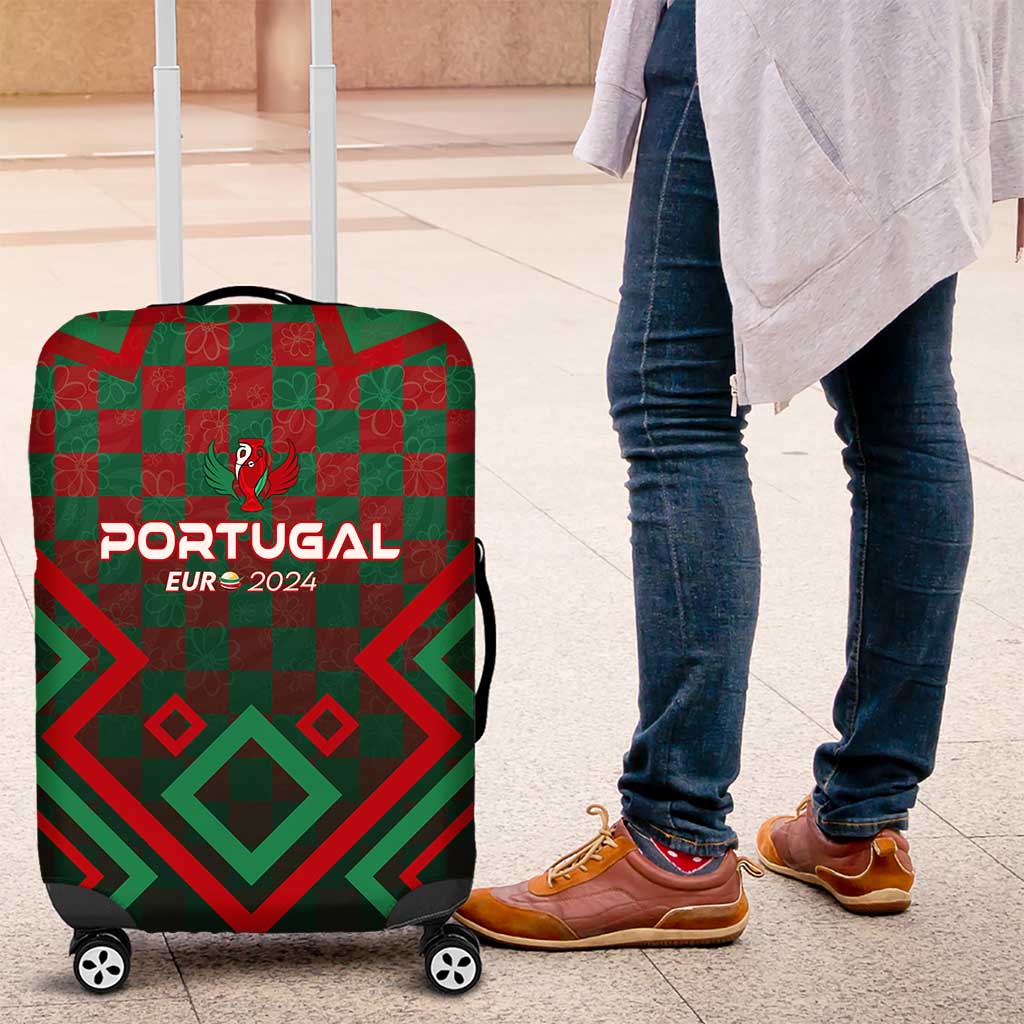 Portugal Football 2024 Luggage Cover Trophy Wing Style - Wonder Print Shop