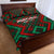 Portugal Football 2024 Quilt Bed Set Trophy Wing Style - Wonder Print Shop