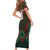 Personalized Portugal Football 2024 Short Sleeve Bodycon Dress Trophy Wing Style - Wonder Print Shop