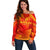 Personalized Spain Football 2024 Off Shoulder Sweater Trophy Wing Style - Wonder Print Shop