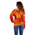 Personalized Spain Football 2024 Off Shoulder Sweater Trophy Wing Style - Wonder Print Shop