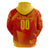 Personalized Spain Football 2024 Zip Hoodie Trophy Wing Style - Wonder Print Shop