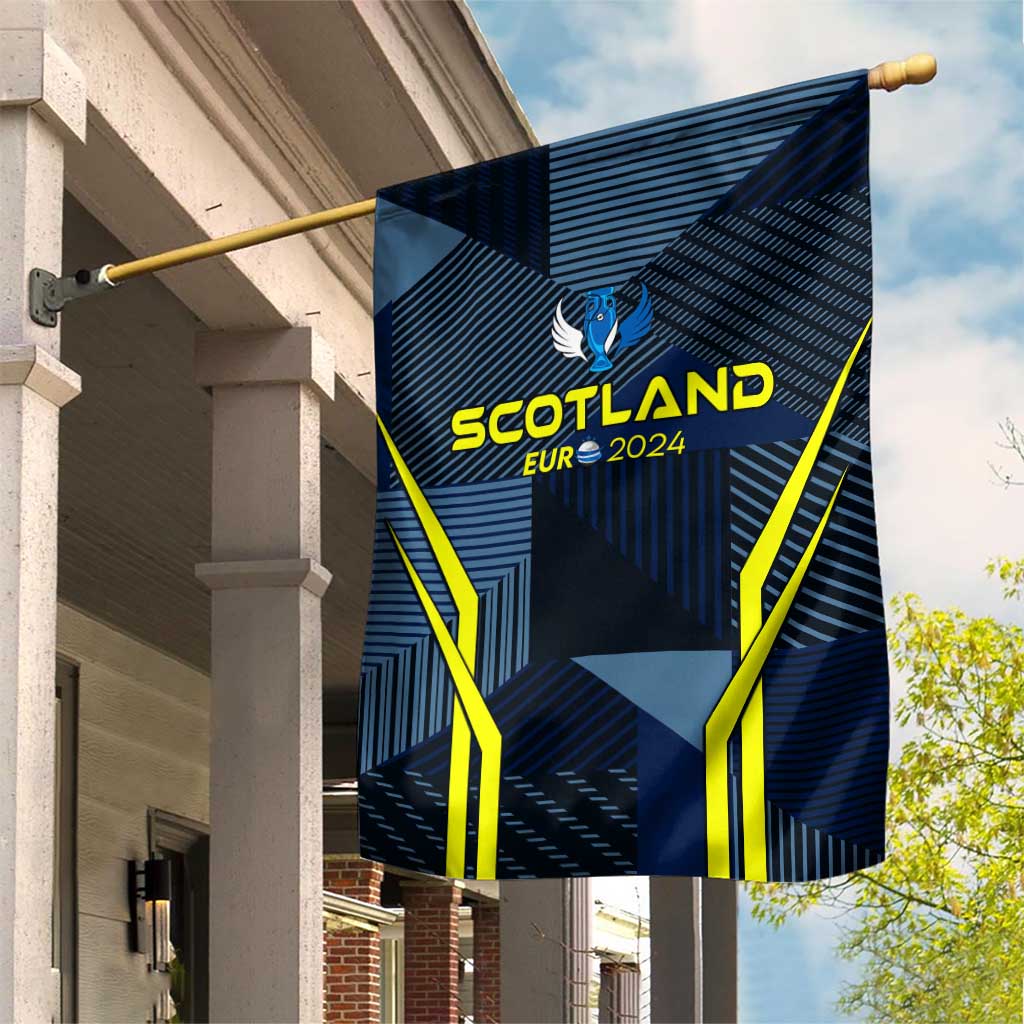 Scotland Football 2024 Garden Flag Trophy Wing Style - Wonder Print Shop